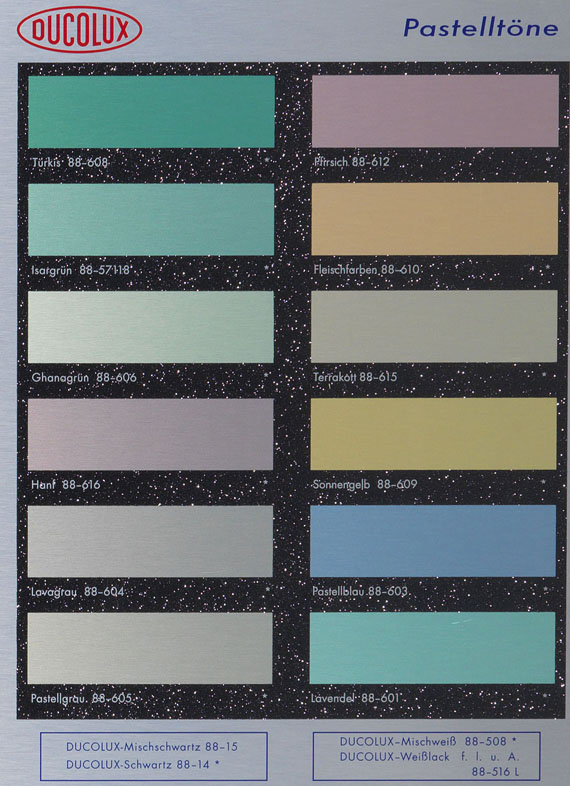 Damien Hirst - Colour Chart (Glitter) - Weitere Abbildung