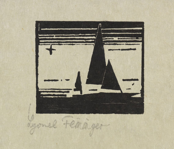Lyonel Feininger - Ketsch mit Stern