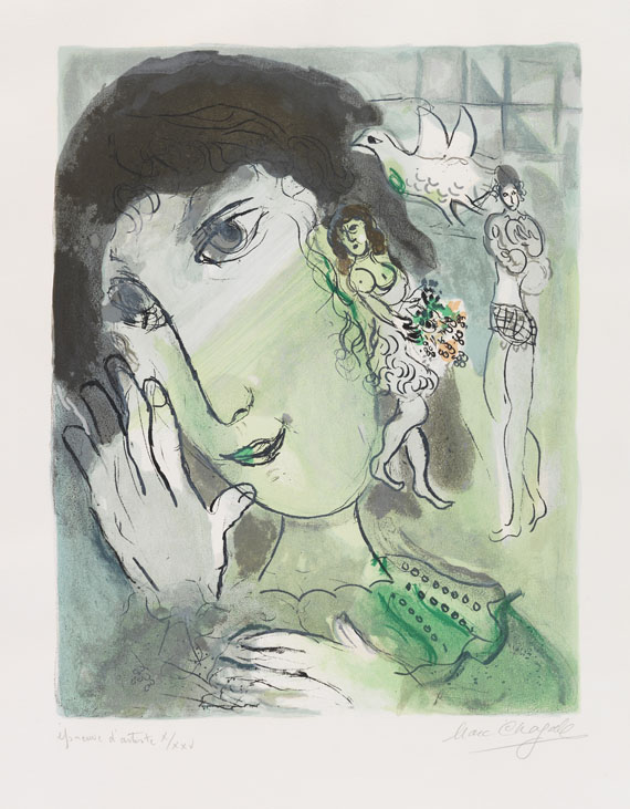 Marc Chagall - Le poète
