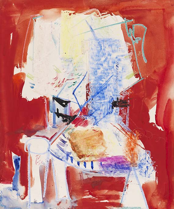 Hans Hofmann - Untitled (Red)