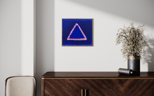 Heinz Mack - Little blue triangle - Weitere Abbildung