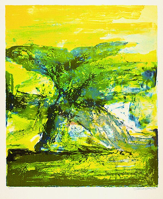  Zao Wou Ki - Untitled yellow