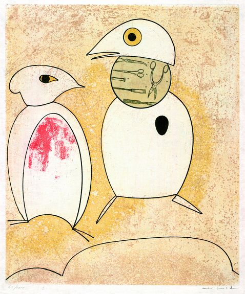 Max Ernst - Oiseau en Péril