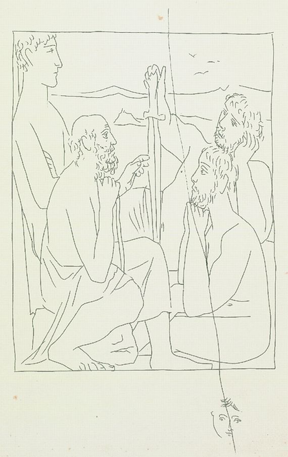 Pablo Picasso - Récits de Nestor sur la Guerre de Troie