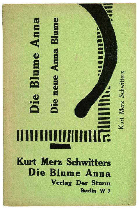 Kurt Schwitters - Elementar. Die Blume Anna. 1922.