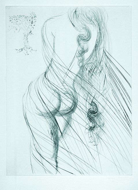 Pierre de Ronsard - Amours de Cassandre. Illustr. Dalí. 1968. VA