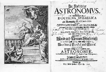 Johann Leonhard Rost - Aufrichtige Astronomus. 1727.