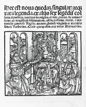 Frater Petrus - Legenda de vita S. Catharinae. 1500.