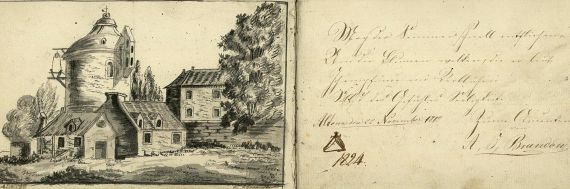 Album amicorum - Stammbuch J. de Castro 1803-26