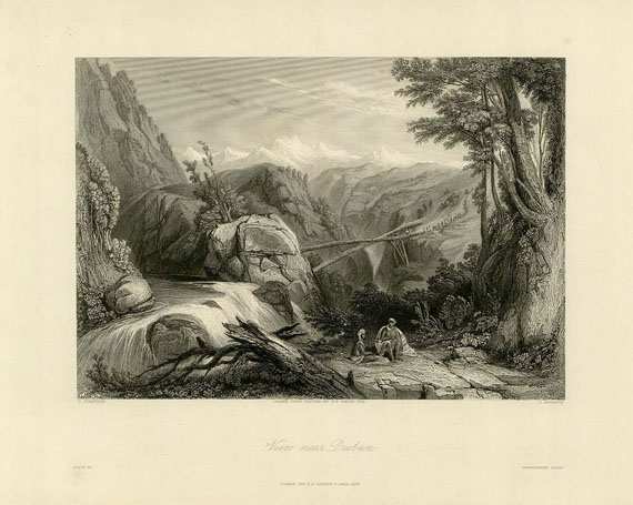 White, G. F. - Views in India. Himalaya Mountains. 1837
