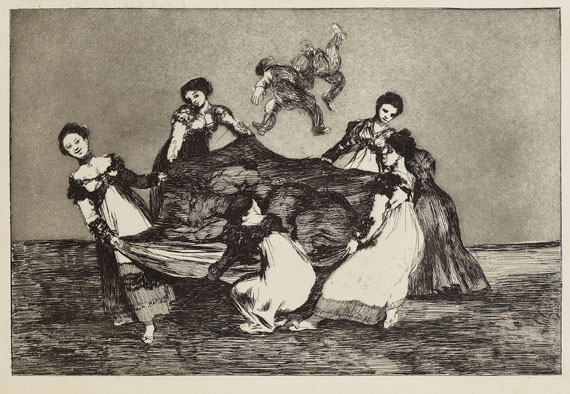 Francisco de Goya - Disparate femenino (weibliche Torheit)