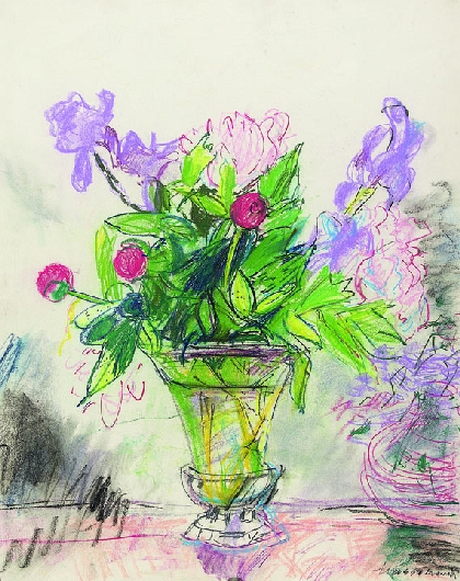 Ernst Hassebrauk - Blumen in Vase