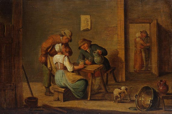 David Teniers (der Jüngere) - Nachfolge - Wirtshausszene