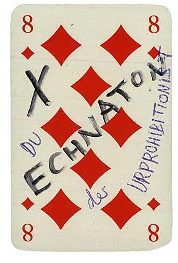 Jonathan Meese - Ca. 80 Bll. Kleine Bll. Postkarten etc.  (Hülle original vom Künstler) 2000
