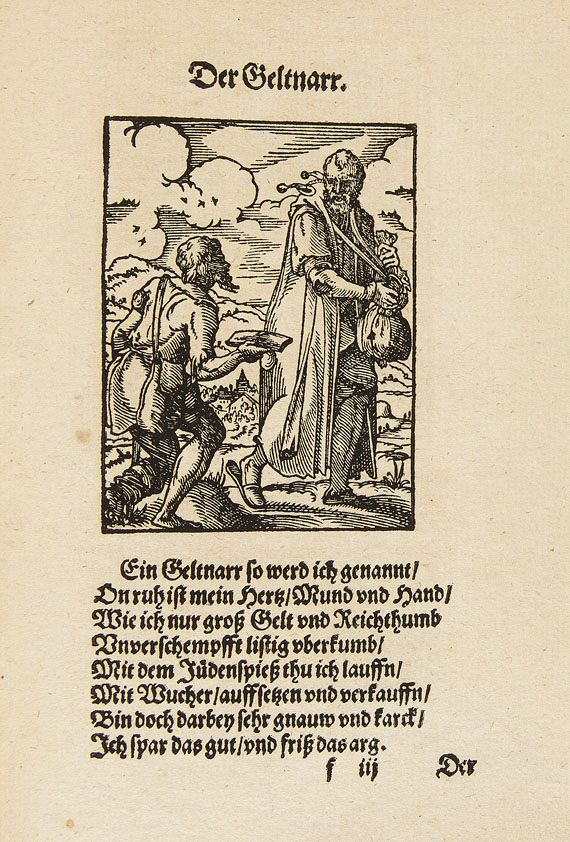 Hans Sachs - Beschreibung aller Stände. 1574.