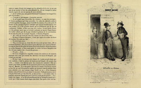 Honoré Daumier - Robert-Macaire. 2 Bde. 1839