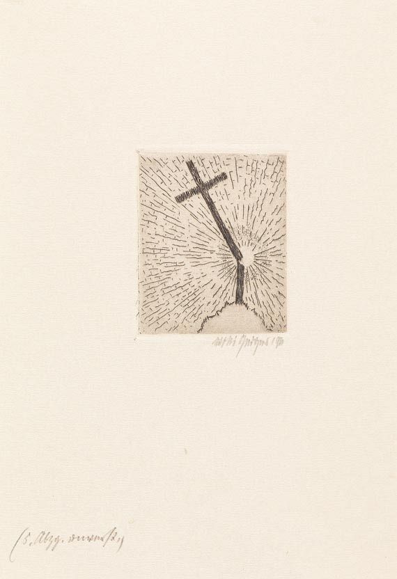 Willi Geiger - Die Kreuzigung. 1911 - Weitere Abbildung