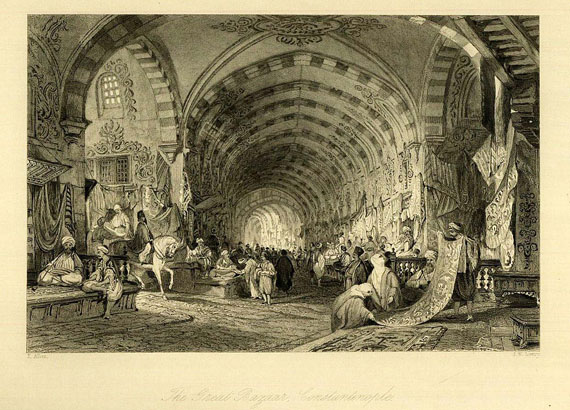 Thomas Allom - Constantinople, 3 Bde. Um 1850.