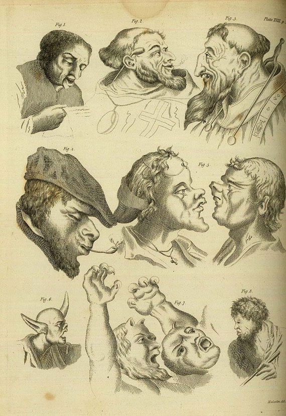 J.P. Malcolm - Caricaturing, 1813.