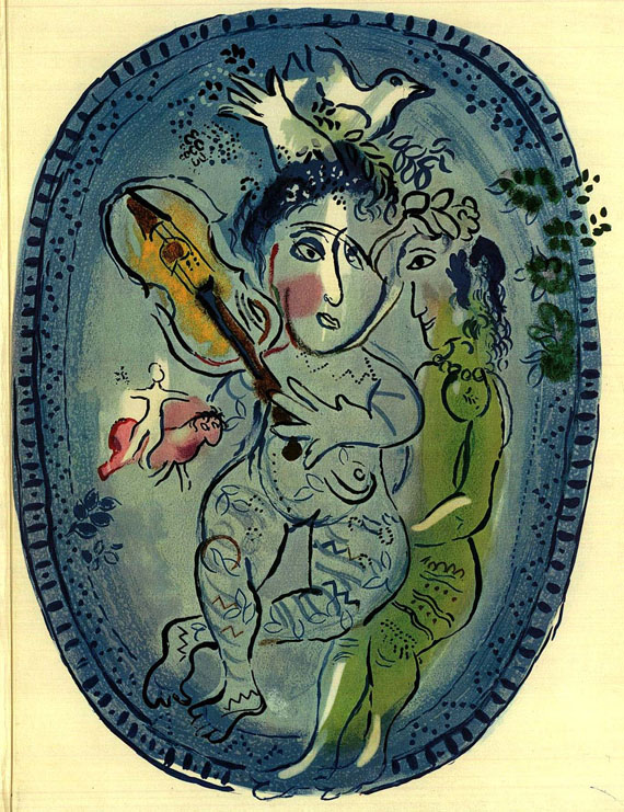 Marc Chagall - 3 Werke. 1966-73.