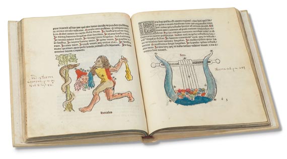 Gaius Julius Hyginus - Poeticon Astronomicon. 1482. - Weitere Abbildung
