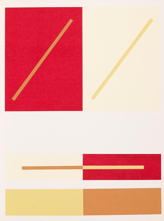 Josef Albers - Interaction of color,  1963 - Weitere Abbildung