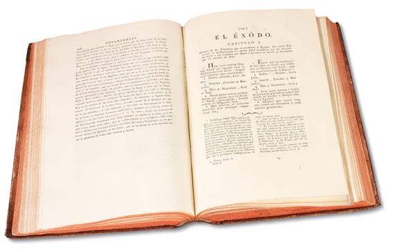  Biblia hispanica - La biblia vulgata espanol, 10 Bde. 1790 - Weitere Abbildung