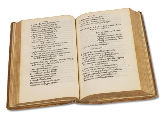  Aldus-Drucke - Martialis, Marcus Valerius, Epigrammata (1501) - Weitere Abbildung