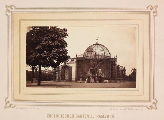 Alter Zoologischer Garten - Zoologischer Garten Hamburg (um 1870)