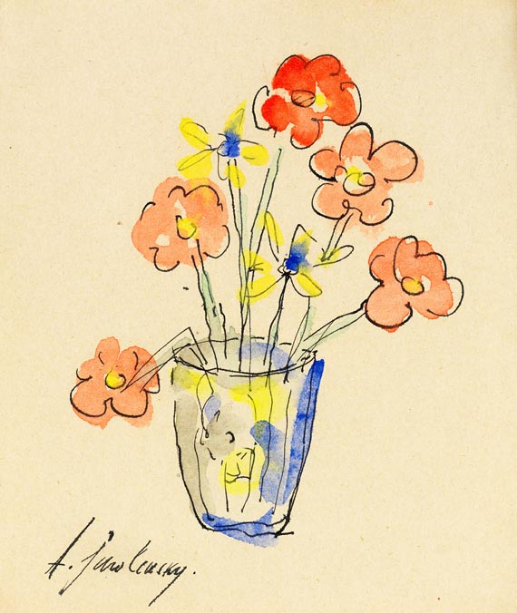 Alexej von Jawlensky - Becher mit Blumen