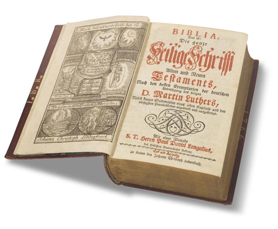Biblia germanica - Heilige Schrift. 1765.