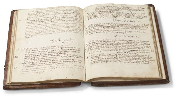 Manuskripte - Kontorbuch der Familie Schulte. 1428-1597