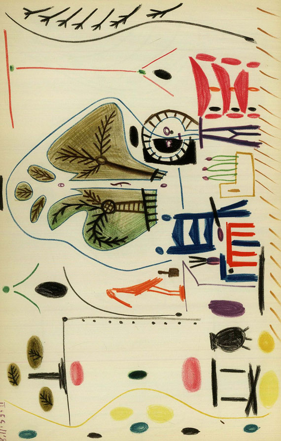 Pablo Picasso - Carnet de la Californie (1959)