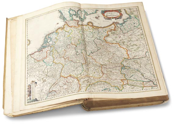 Joan Blaeu - Geographiae Blauianae volumen tertium, quo Germania. 1662.