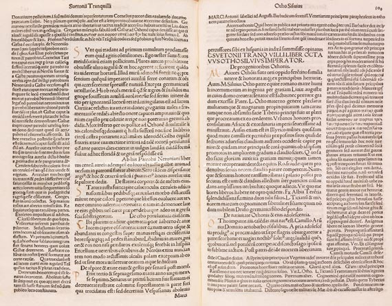 Gaius Suetonius Tranquillus - De vita duodecim caesarum. 1493