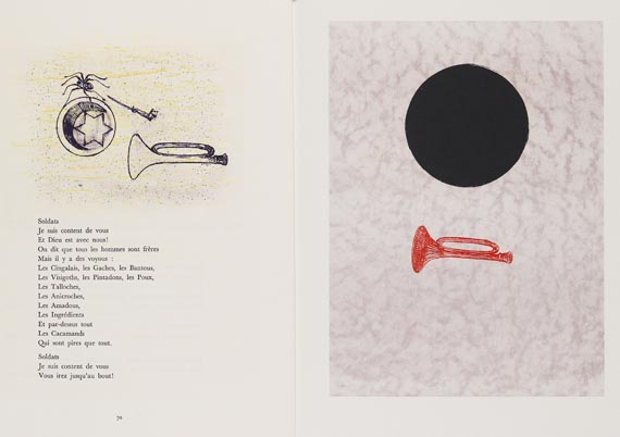 Max Ernst - Ribemont-Dessaignes, G: La ballade du Soldat. 1972