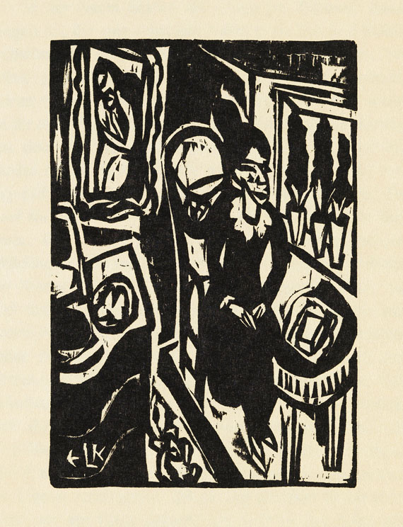 Ernst Ludwig Kirchner - Das Stiftsfräulein und der Tod. Eine Novelle von Alfred Döblin - Weitere Abbildung