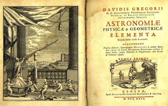 David Gregory - Astronomiae, 1726