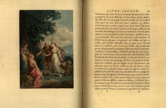 Jean de La Fontaine - Les amours de Psyché et de Coupidon. (1791)