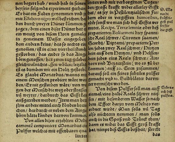 Christoff Hieblin - Tractat Von der aller fürtrefflichsten ... Arzney. 1589