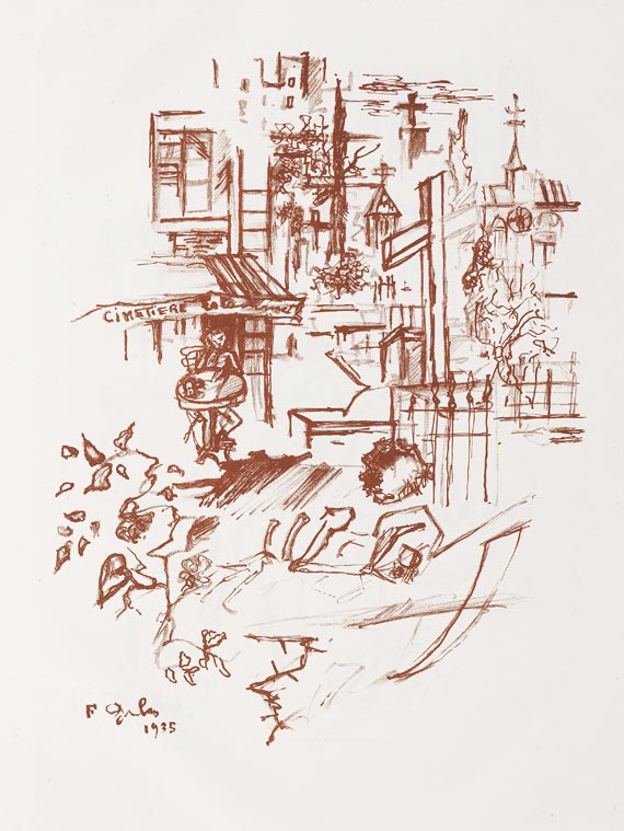 Francis Gruber - Baudelaire, Charles: Spleen de Paris. 1954 - Weitere Abbildung