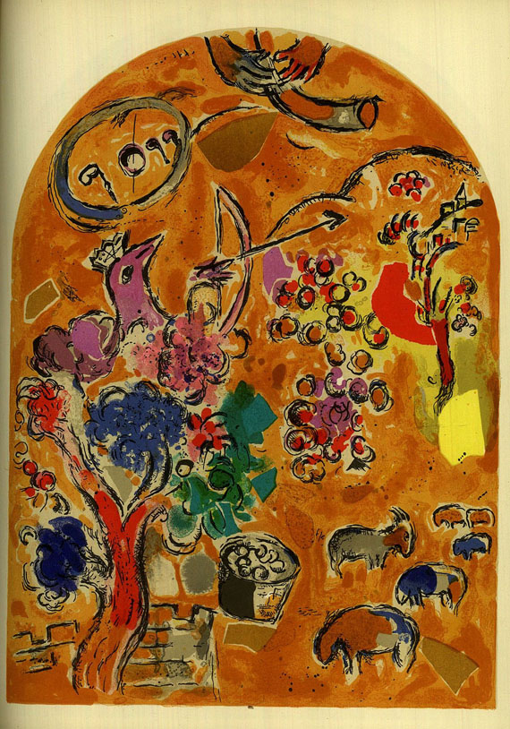 Marc Chagall - Glasmalereien für Jerusalem. 1962