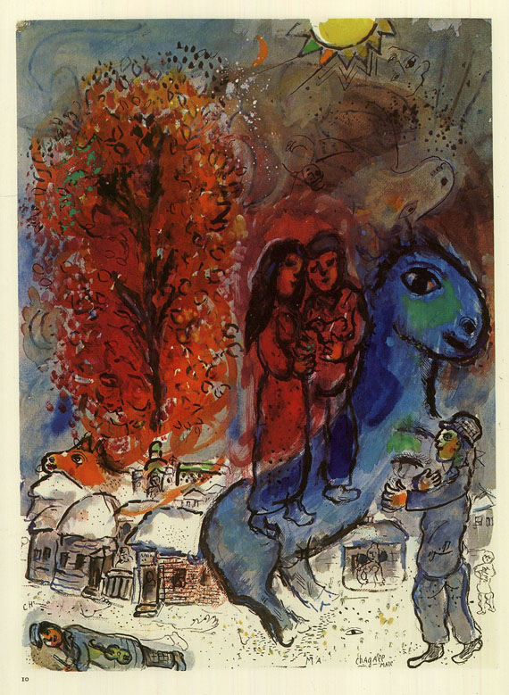 Marc Chagall - Derrière le miroir. 1977-81. 3 Hefte.