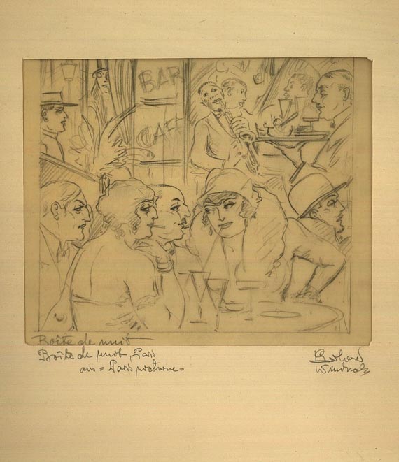 Erotika - Windisch, Konvolut erotischer Zeichnungen und Radierungen. 1920er Jahre