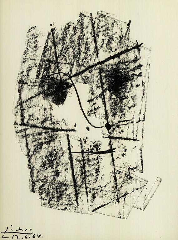 Pablo Picasso - Pour Daniel-Henry Kahnweiler. 1965