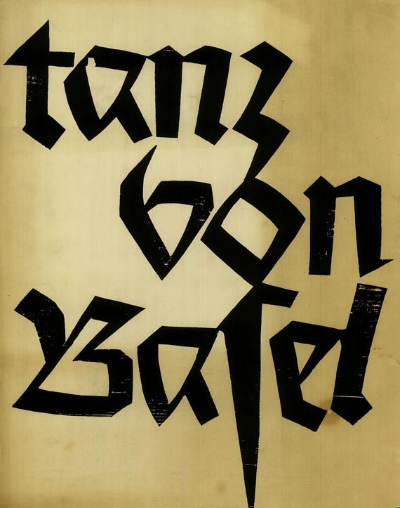 HAP Grieshaber - Totentanz von Basel. 1966