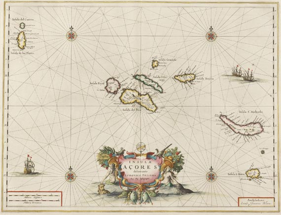  Portugal - 1 Bl. Insulae Acores. 1664f.