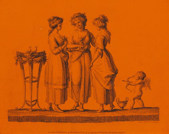 Peltro William Tomkins - Book of etchings. 1790