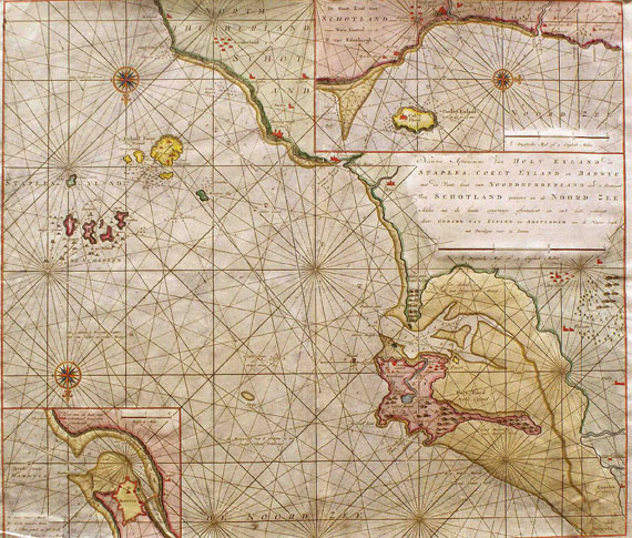  Großbritannien - Holy Eyland (Schottland). G. van Keulen, um 1720