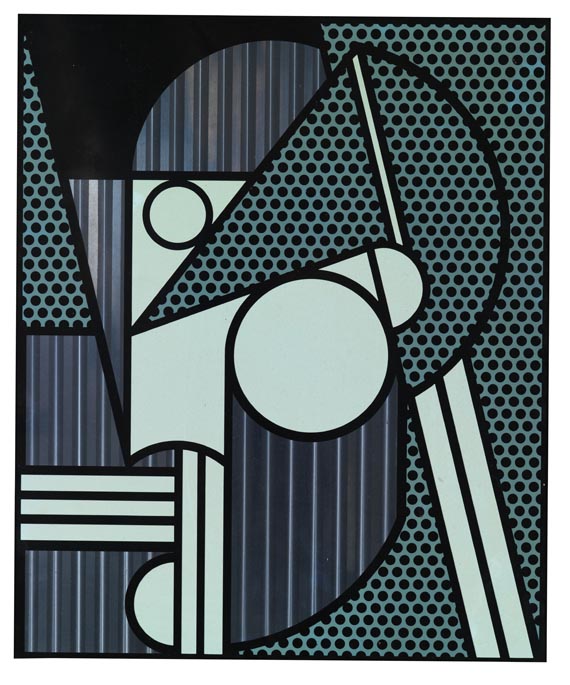 Roy Lichtenstein - Modern Head #4